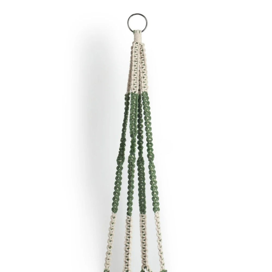 Custom Macrame Pot Holder Tailored Hanging Plant Décor